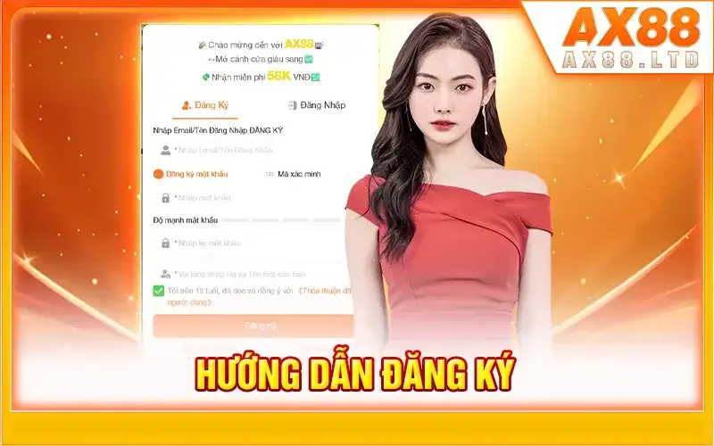 Trình tự đăng ký tài khoản