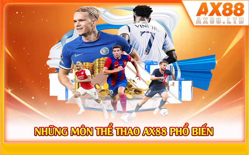Những môn thể thao AX88 phổ biến